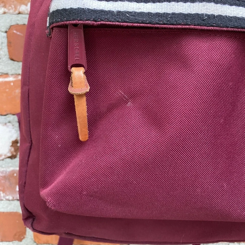 Herschel‎ Supply Co Heritage Backpack Windsor Wine Stripe Laptop Bag